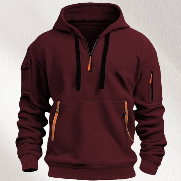 🔥💥【S-5XL】Stylová a Teplá Pánská Mikina s Kapucí – Komfort a Moderní Design pro Každodenní Pohodlí a Teplo!