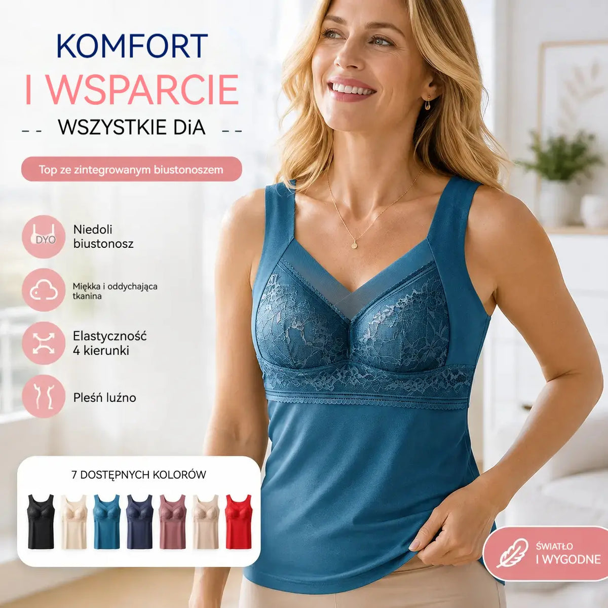 🔥2 sztuka 109zł  ❤️【L-4XL】Koronkowy biustonosz z ramiączkami i efektownym wzorem na plecach; skutecznie unosi i zbiera biust, zapobiegając jego opadaniu ✅【Zalecany przez lekarzy】