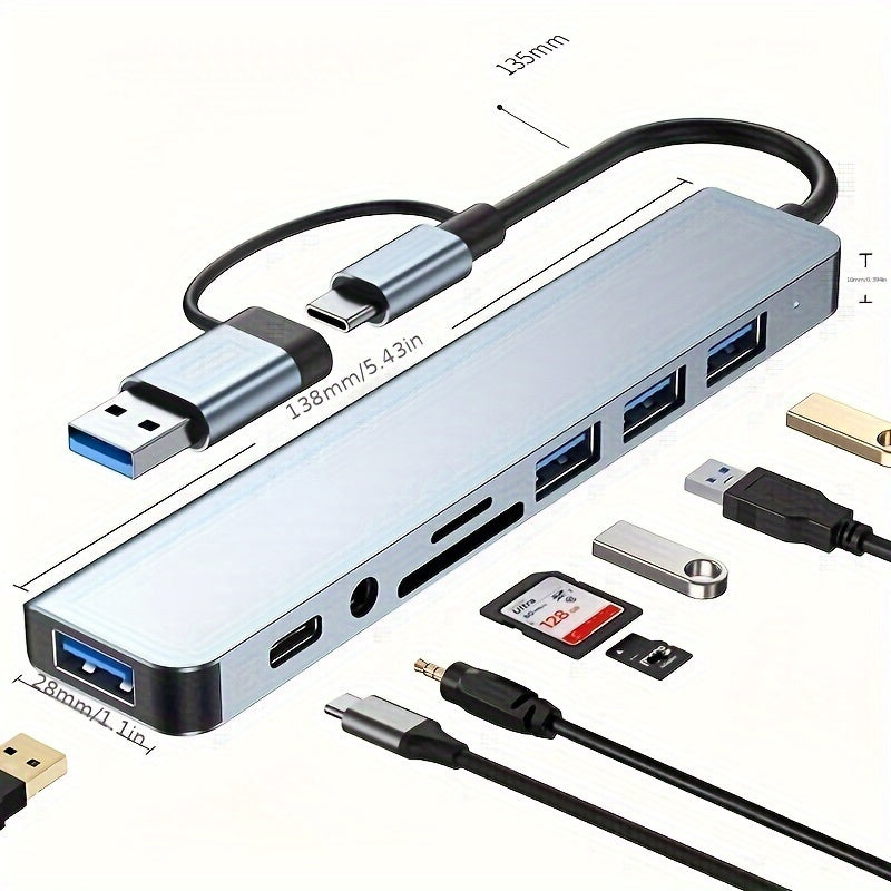 Multi-Interface Hub pre laptopy 8 v 2