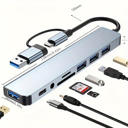 Multi-Interface Hub pre laptopy 8 v 2
