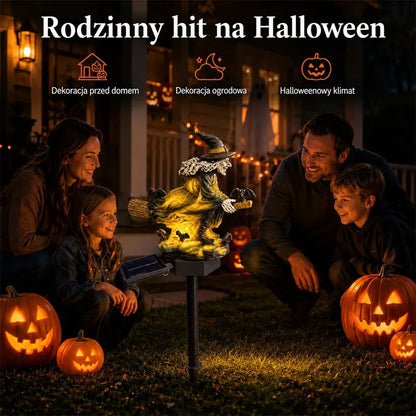 Światła Ogrodowe Czarownic, Kreatywne Dekoracje Ogrodowe na Halloween