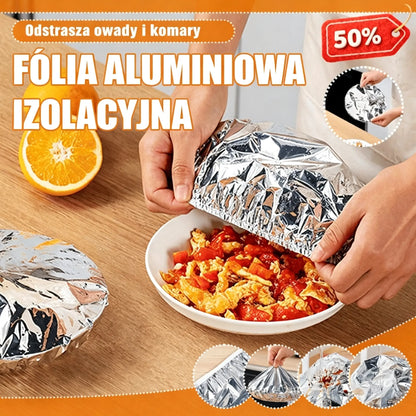 📢📢 RABAT 50%!⏰【💥【50 sztuk】 ——99 zł】 Pokrywa izolacyjna z folii aluminiowej