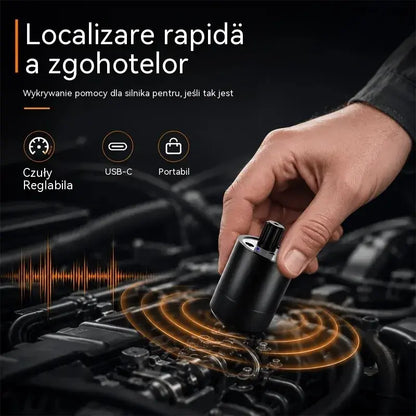 🔍 Wykrywaj przecieki i nietypowe dźwięki przez ściany! Przenośny, precyzyjny detektor dźwięku (nowy, ulepszony model)! ⚡