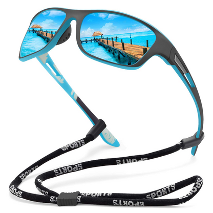 😎【Kupte 1 a získejte 1 zdarma】🕶⚡ Pánské sportovní sluneční brýle, polarizované s reflexními pravými skly, moderní a odolné proti prachu, ideální pro venkovní jízdu