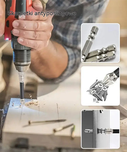 🧰⚒️ 【25-150 mm】Wiertarko-wkrętarka krzyżowa antypoślizgowa, supertwarda magnetyczna wiertarka elektryczna