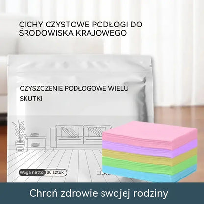 100 sztuk antybakteryjnych i dezodorujących wielofunkcyjnych tabletek czyszczących | Nadaje się do podłóg z twardego drewna, laminowanych, płytek i ścian w kamperach