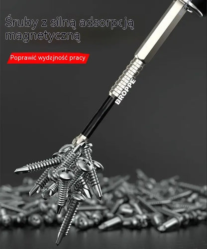 🧰⚒️ 【25-150 mm】Wiertarko-wkrętarka krzyżowa antypoślizgowa, supertwarda magnetyczna wiertarka elektryczna