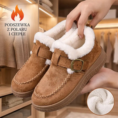 【36-41】Damskie buty zimowe typu Birkenstock – ocieplane, z futerkiem, grube, ciepłe, dla mam