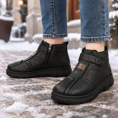 【35-41】Nowe damskie buty zimowe dla mam – ocieplane, grube, na miękkiej i grubej podeszwie, antypoślizgowe, uniwersalne, na co dzień
