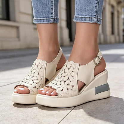 🔥【35-40】Sandały do kostki w stylu retro z miękką podeszwą