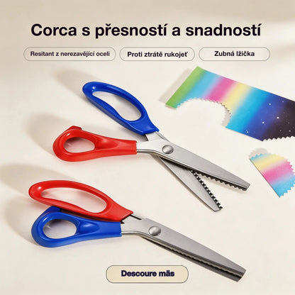 Šicí a krajkové nůžky pro kutily ， Přesné a snadné stříhání pokaždé, které vám pomůže vytvořit si vlastní mistrovská díla