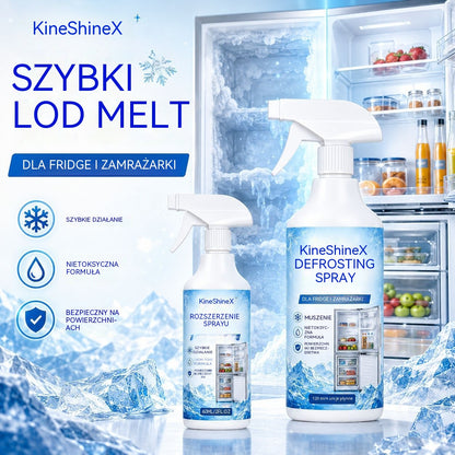 🔥【2 butelki za 99 zł】❄️ Nowy spray do odmrażania 2026 🧡 Szybko usuwa lód z zamrażarki