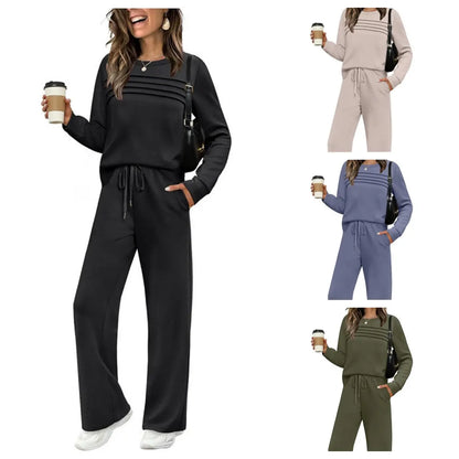 👗Γυναικείο αθλητικό σετ δύο τεμαχίων (S–3XL) — Αθλητικά ρούχα που επιτρέπουν στο δέρμα να αναπνέει, ιδανικά για γυμναστική, τρέξιμο και χαλάρωση