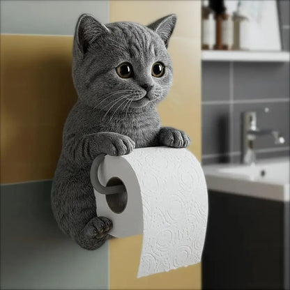 【1 kus 760 Kč】🐱Rozkošný držák na toaletní papír s motivem kočky