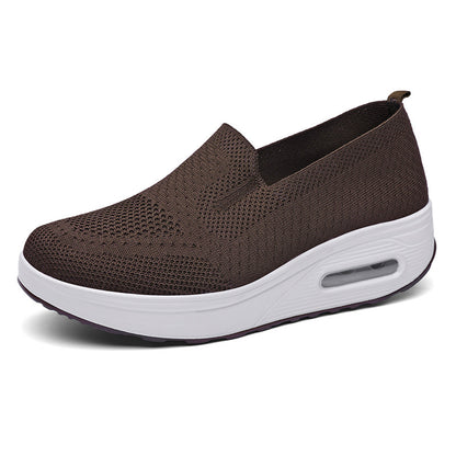 【35-42】Γυναικεία αθλητικά & casual παπούτσια Μαξιλάρι αέρα με χοντρή σόλα