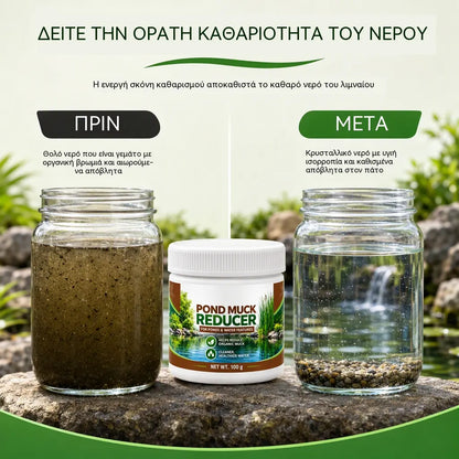 ✨🐟Σκόνη Διαύγασης Νερού για Λιμνούλες και Πισίνες