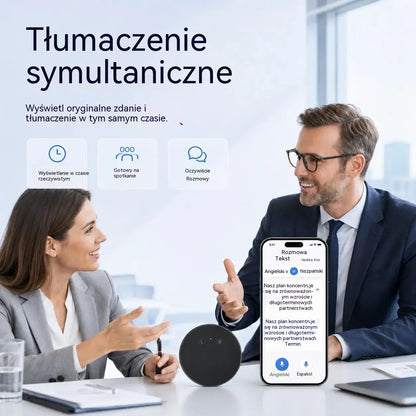 Urządzenie do tłumaczenia języków AI – dwukierunkowy tłumacz głosowy w czasie rzeczywistym z obsługą wielu języków