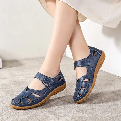👡【36-42】Eleganckie i wygodne płaskie sandały