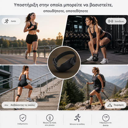 4 ζευγάρια για 27 ευρώ🏃‍♀️ Αθλητική επιγονατίδα👉 Το γόνατο χρειάζεται χρόνο. Αυτή η ταινία σας τον δίνει.