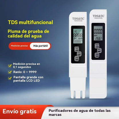 🔥Analizador digital de calidad del agua con medidor TDS