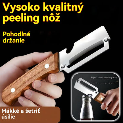 🔥【Kúp 1 kus, 1 kus zadarmo】Škrabka z nehrdzavejúcej ocele so zahusteným povrchom, kuchynský špeciál.