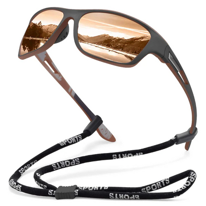 😎【Kupte 1 a získejte 1 zdarma】🕶⚡ Pánské sportovní sluneční brýle, polarizované s reflexními pravými skly, moderní a odolné proti prachu, ideální pro venkovní jízdu