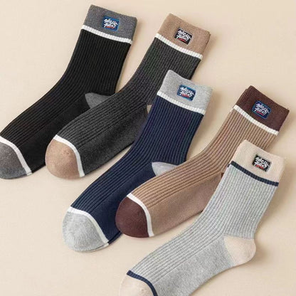 🧦🧦【10/20 ζευγάρια】Νέες, μαλακές και άνετες ανδρικές κάλτσες από 100% βαμβάκι· απομακρύνουν την υγρασία και αποτρέπουν τις οσμές.