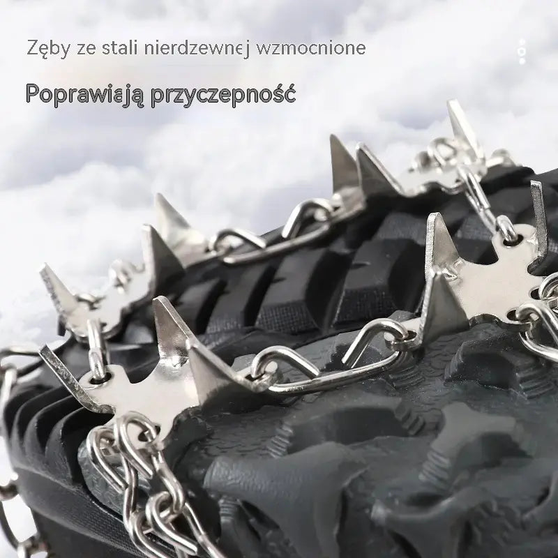 📢📢 1 ζευγάρι με 99 zł ⏰ Αντιολισθητικά καρφιά (crampons) για μπότες και παπούτσια πεζοπορίας