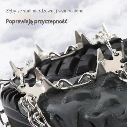 📢📢 1 ζευγάρι με 99 zł ⏰ Αντιολισθητικά καρφιά (crampons) για μπότες και παπούτσια πεζοπορίας