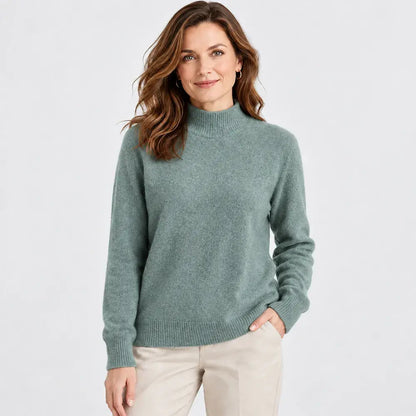 【S-2XL】Nowy damski sweter na jesień i zimę – z półgolfem, długim rękawem, luźny, wyszczuplający, uniwersalny