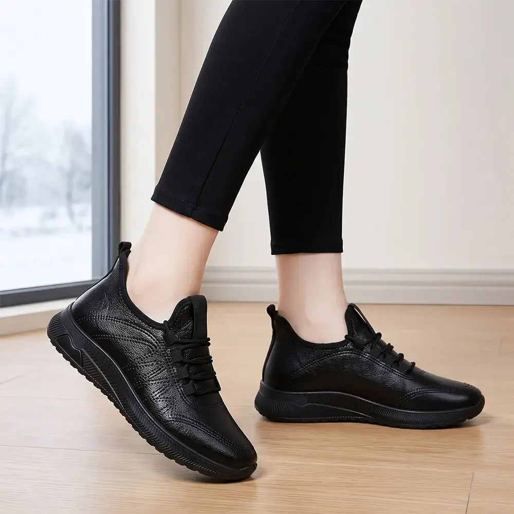 ✨【35-40】Damskie buty do biegania na co dzień z podszewką z polaru i miękką podeszwą