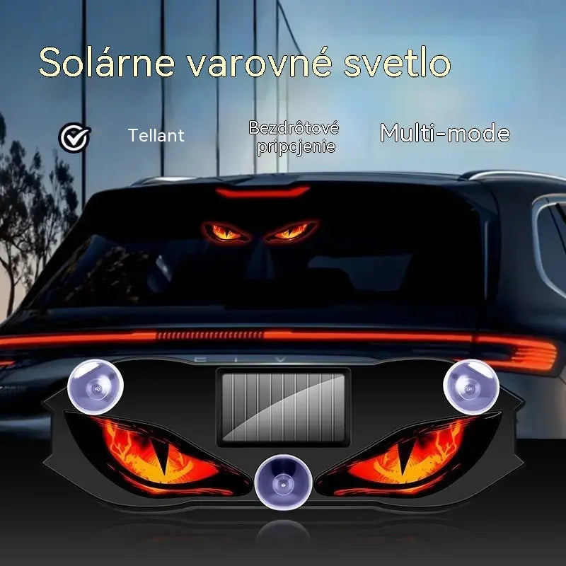 🚗👀 Solárne LED výstražné svetlo do auta | Priťahuje všetku pozornosť a zlepšuje bezpečnosť jazdy: Bezdrôtové, s automatickou detekciou a univerzálnou aplikáciou ✨