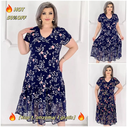💥49% zniżki💥💕【S-5XL】Wysokiej jakości, wygodna i modna sukienka