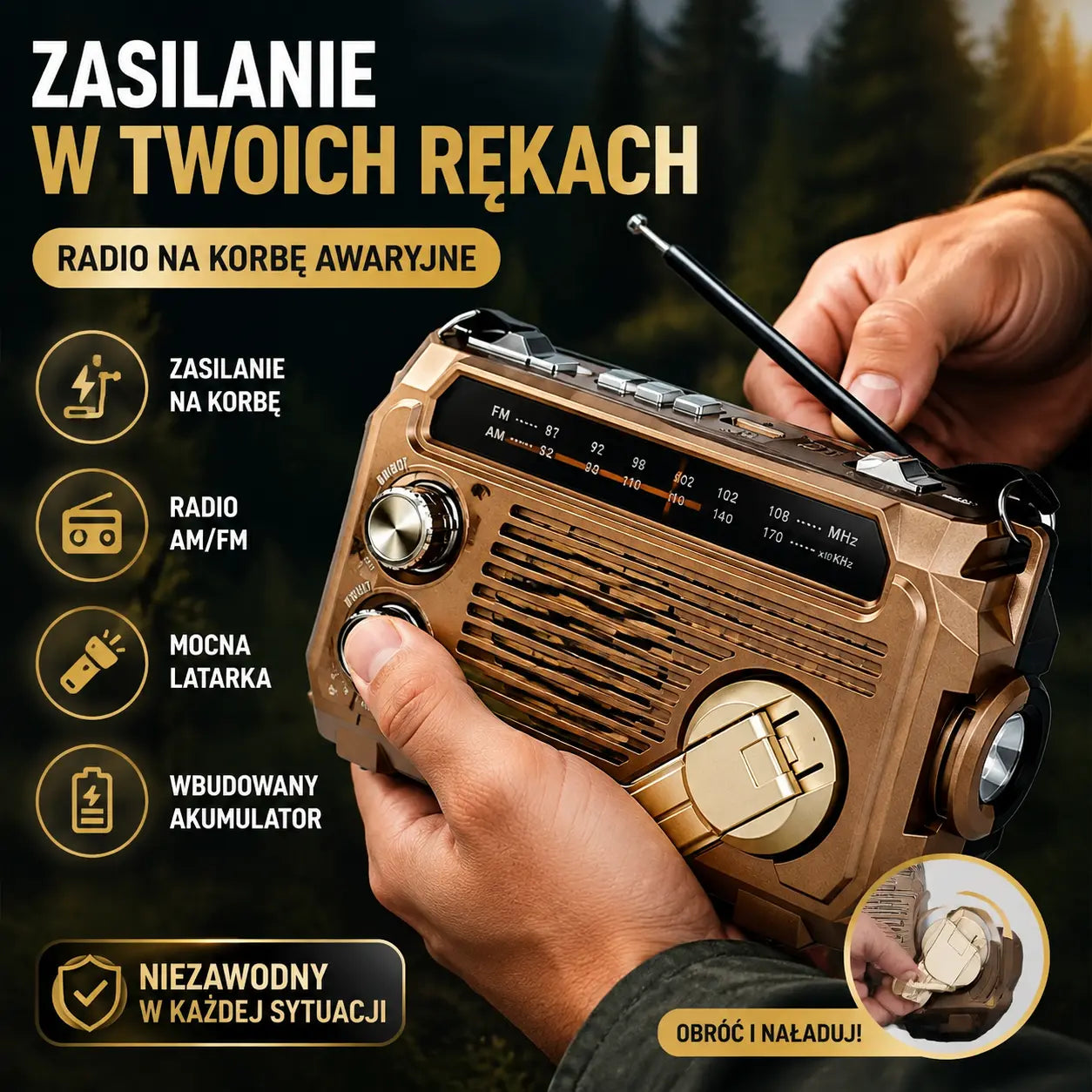 🔥【50% zniżki】Wielofunkcyjna latarka z głośnikiem📟📶 Połączenie Bluetooth, akumulatorowa
