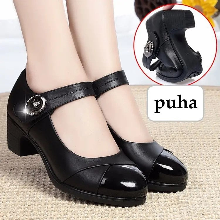Koszt jednej pary 129 zł.👡 [35-42] Buty na platformie z miękką podeszwą, odpowiednie dla kobiet z bólem stóp