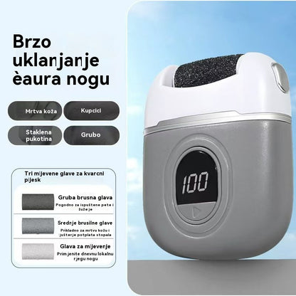 🦶🛁✨🔥Novi električni valjak za pedikuru, uklanja mrtvu kožu s peta, električni valjak za pedikuru, pogodan za sve vrste njege stopala.