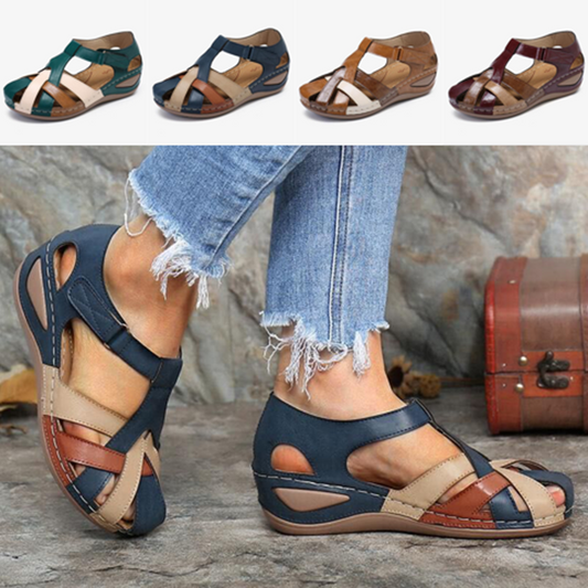 🩰【35–43】Sandalias romanas cómodas de piel suave para mujer – Precio reducido Oferta limitada