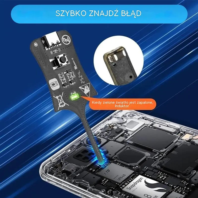 🔥【Kup 1 dostań 1 za darmo】🛠️ Tester indukcyjności OSS. 📱 Rozwiązywanie problemów z cewkami na płytach głównych telefonów komórkowych. ⚡ Przyrząd do pomiaru indukcji elektromagnetycznej.