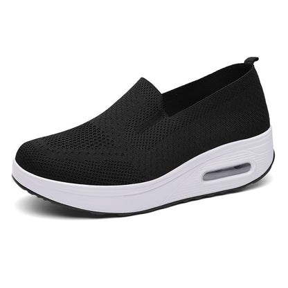 【35-42】Γυναικεία αθλητικά & casual παπούτσια Μαξιλάρι αέρα με χοντρή σόλα