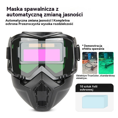 😎🔥Odłączane gogle HD Anti-fog na całą twarz (przeciwodblaskowe, przeciw promieniowaniu ultrafioletowemu, przeciwpyłowe).