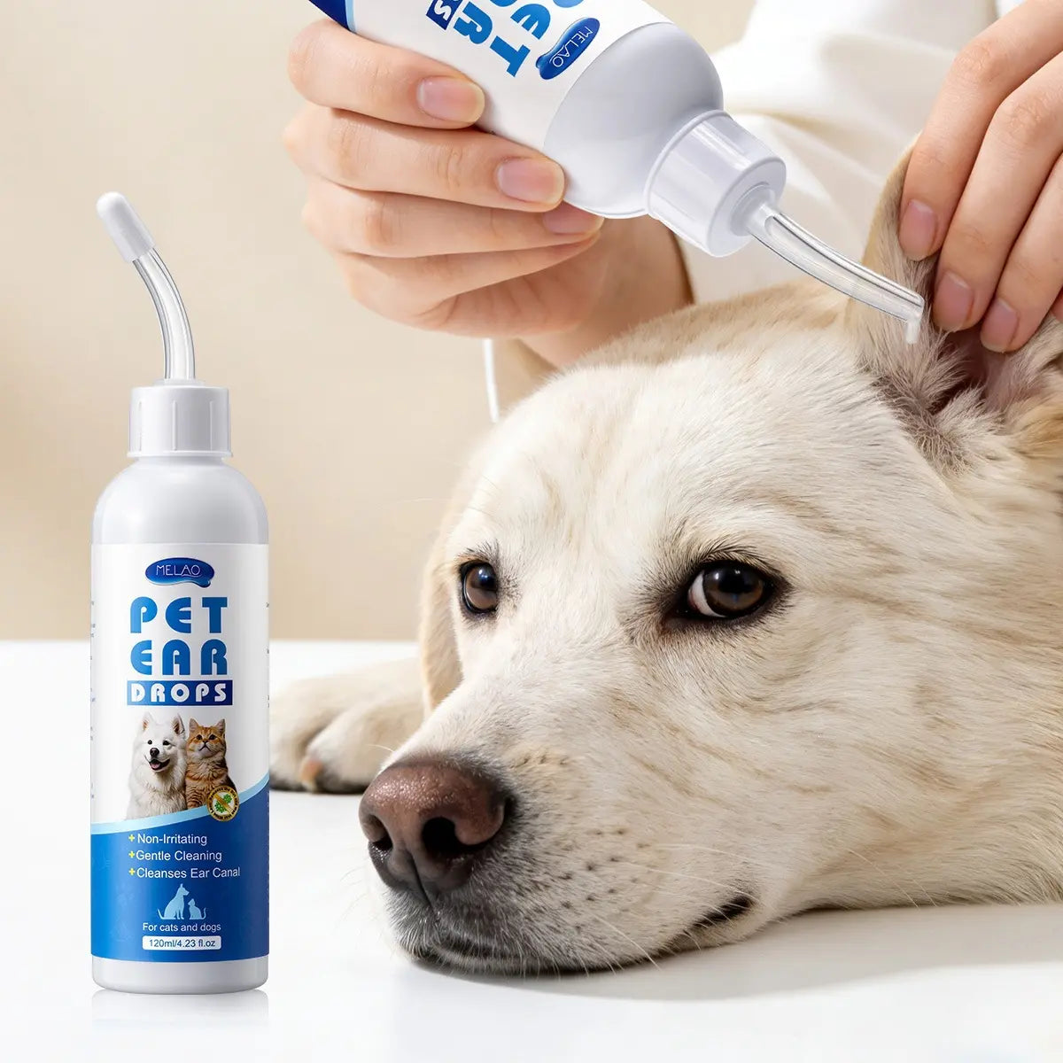 🐶2 μπουκάλια για 28 ευρώ🐱 Καθαριστικό αυτιών | Ανακουφίζει από τον κνησμό σε σκύλους και γάτες 👂
