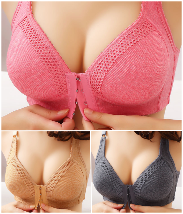 💥【3 είδη για €32】Σουτιέν push-up υψηλής ποιότητας, χωρίς ραφές, μοντέρνο και σέξι, αποτρέπει τη χαλάρωση