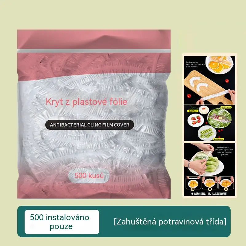 【Speciální nabídka posledního dne: sleva 50 %】500 opakovaně použitelných a flexibilních plastových fólií bezpečných pro potraviny