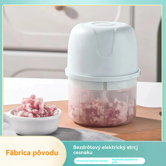 💥POSLEDNÝ DEŇ AKCIE 50 % ZĽAVA⏰VYPREDAJ VÍCE NEŽ 50 000 KUSŮ!😘Elektrický sekáč na cesnak, mini prenosný sekáč na zeleninu