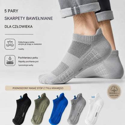 🧦【Opakowanie 10 sztuk】🧦 Nowo ulepszone skarpetki męskie (model 2026): oddychające, antybakteryjne i odporne na zapachy.