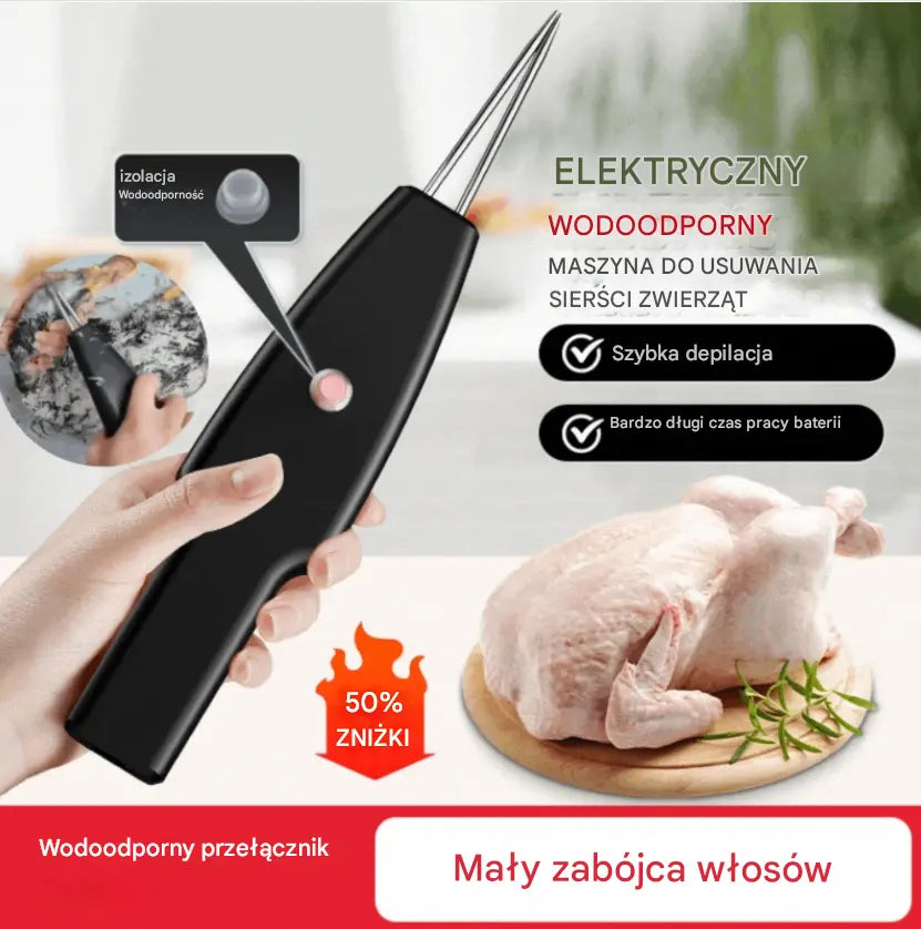 【🔥Gorąca wyprzedaż】🐓🦆Elektryczna maszyna do usuwania sierści drobiu