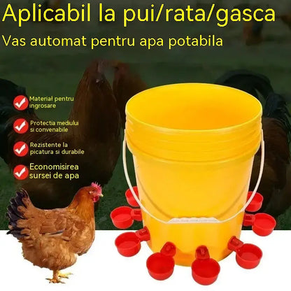 🔥🐔【Kup 5, otrzymaj 5 gratis】【10 szt.】Automatyczna miska do picia dla drobiu