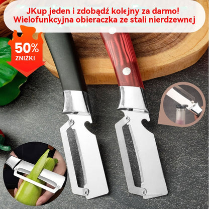 💥 Kup 1 = 2! 🔥🔪 Wielofunkcyjna obieraczka ze stali nierdzewnej 🧅
