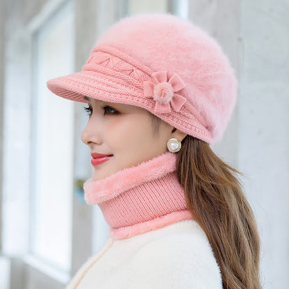 💥 50% SLEVA⛄【Čepice+Šála+Rukavice】Stylová a pohodlná plyšová čepice na podzim a zimu – ideální pro chladné dny!