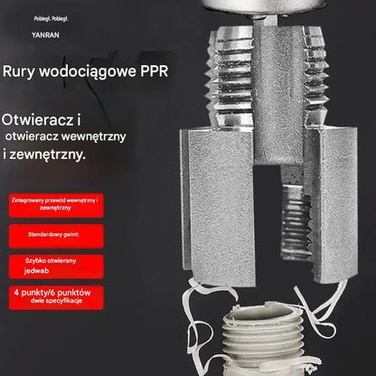 🔩Łatwe gwintowanie PPR – bez lutowania, bez kłopotów! 【Zestaw 2 sztuk – do rur 1/2” (DN20) i 3/4” (DN25)】